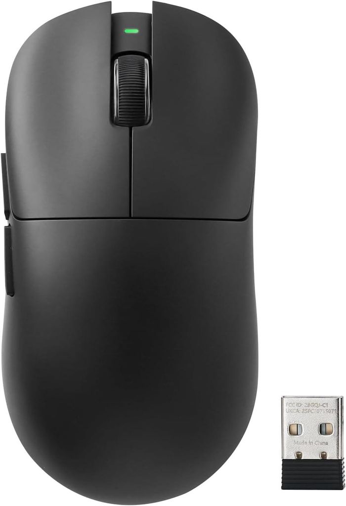 Kabellose Gaming-Maus,BT/2.4G Wireless/Wired Ultralight Mouse, PAW3311-Sensor 10000 DPI, Wiederaufladbare Kabellose Maus mit 5 Programmierbaren Tasten
