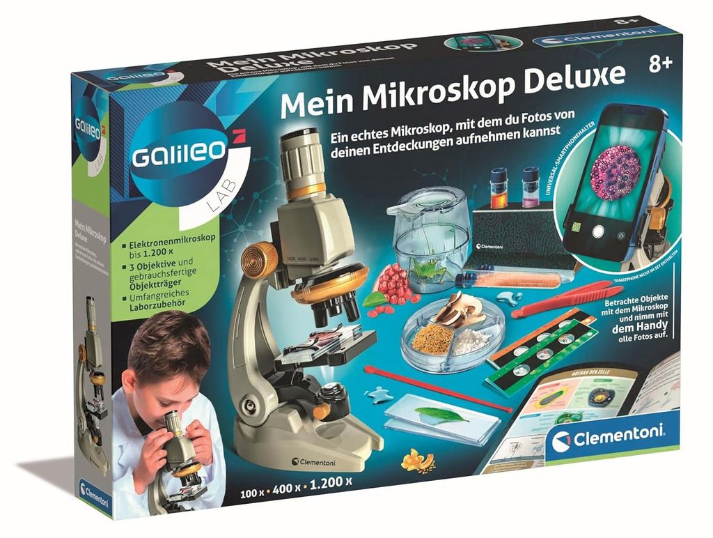 Clementoni Mein Mikroskop Deluxe