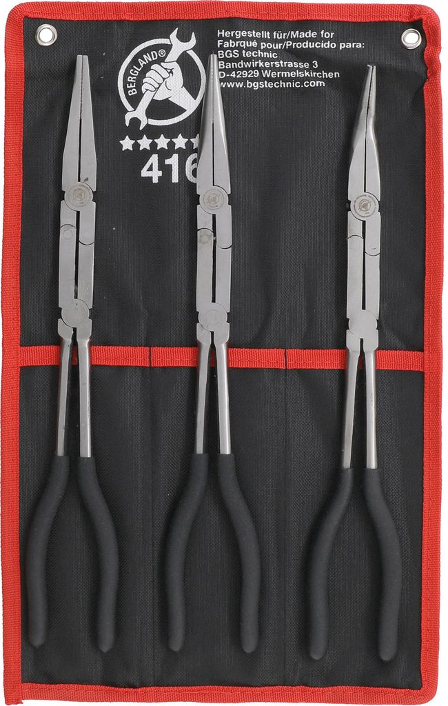 KRAFTMANN 416 Doppelgelenk-Zangensatz, 3-tlg. Produktbild 