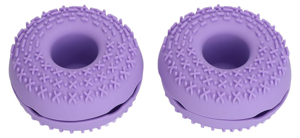 Stück Donut-förmige Make-up-Pinselreiniger, Silikon-Reinigungsmatte für Kosmetikpinsel zur Aufbewahrung und Reinigung