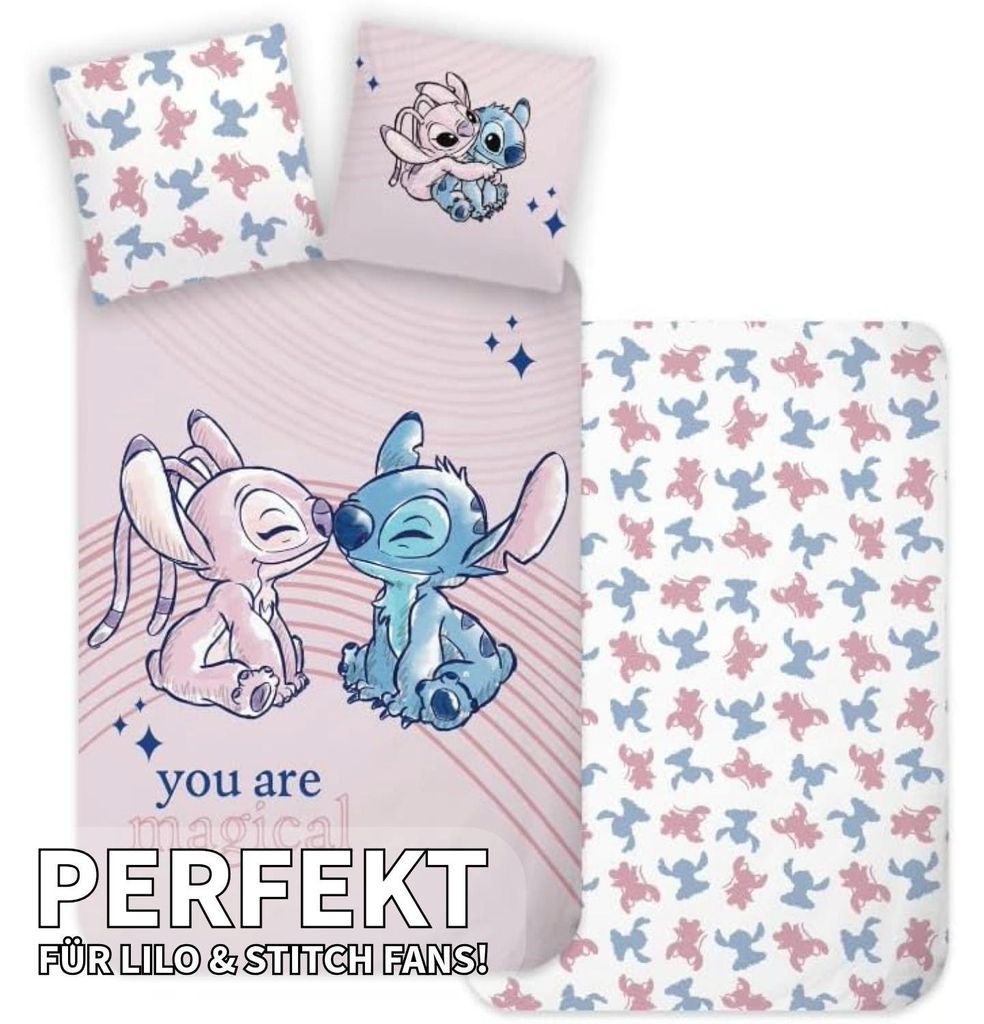 Disney Lilo & Stitch Bettwäsche Set You Are Magical Produktbild 