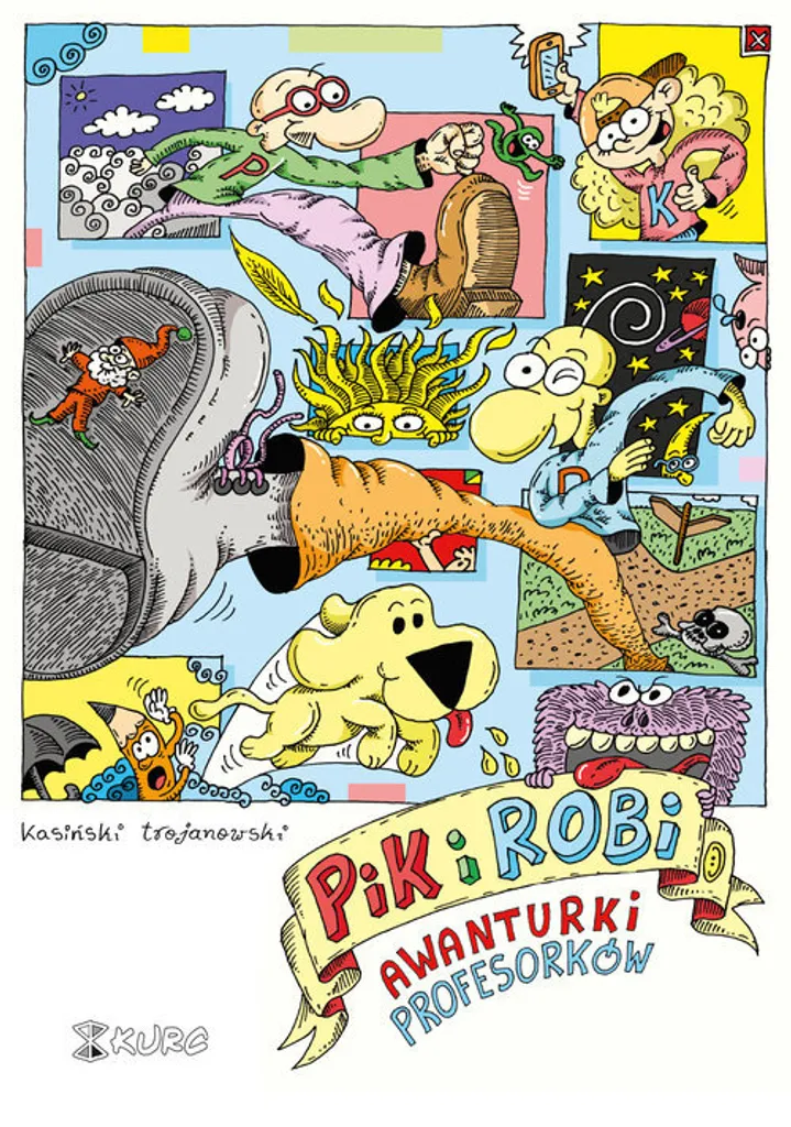 Bande dessinée polonaise Pik i Robi Awanturki pour adolescents