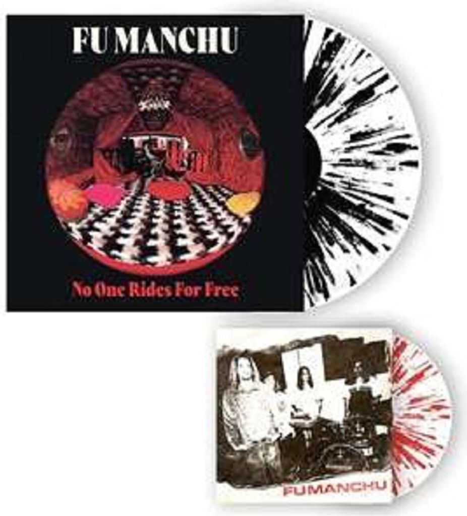 Fu Manchu: Fu Manchu: No One Rides For Free (Limited Indie Edition) (White/Black Splatter Vinyl + White/Red Splatter 7") - - (LP / N)