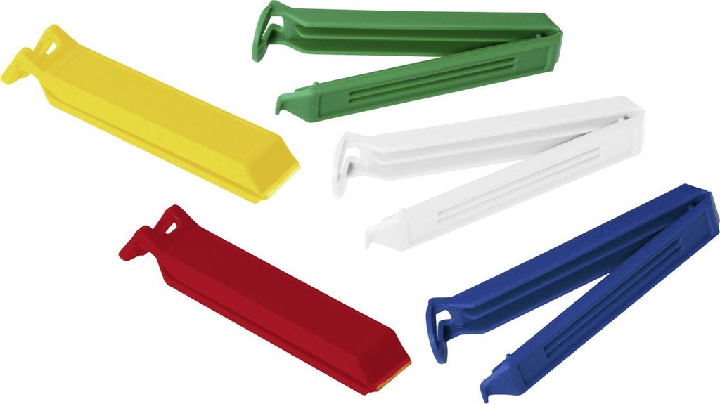Fackelmann Verschlussclips Tecno 8 cm, 5 Stück Produktbild 