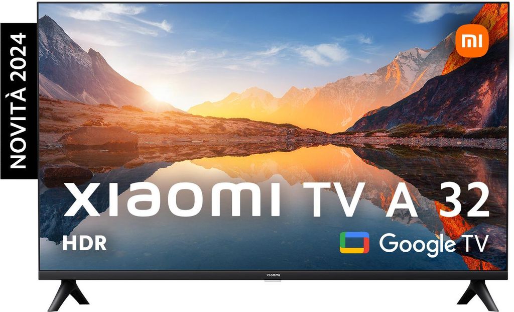 Xiaomi TV A  81.3 cm 32 pollici HD Smart TV WiFi Nero Immagine del prodotto 