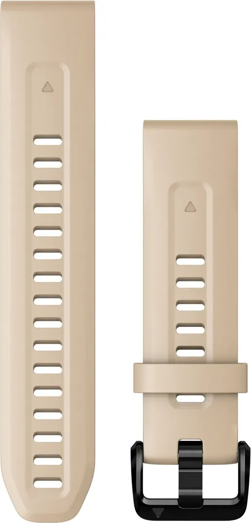 Bracelet QuickFit 20 mm Beige pour Sport et Quotidien - Spécial Garmin