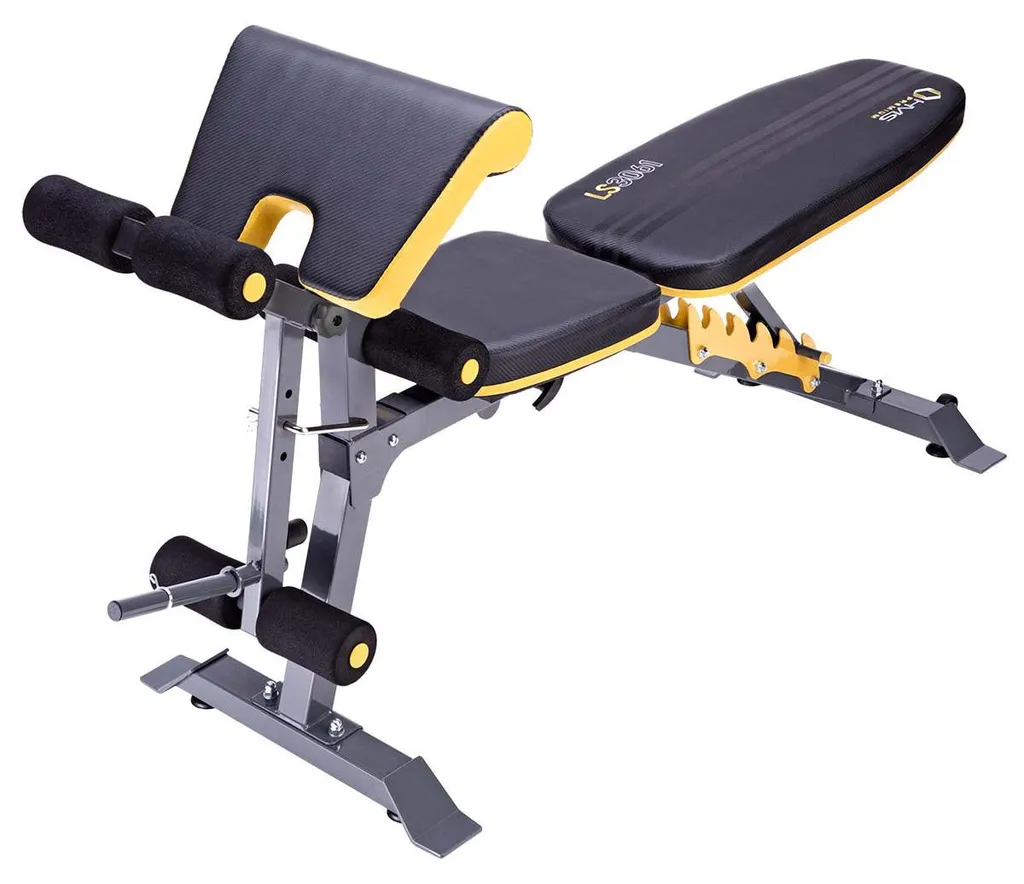 Banc de musculation pliable HMS Premium LS3050 multifonction réglable - 10