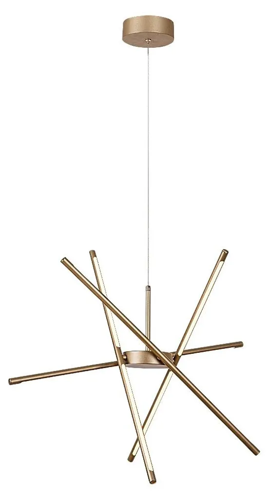 Suspension LED Henli2 Rabalux 72339 en métal doré design moderne 40cm