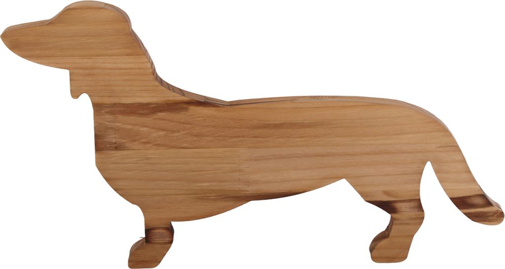 Haushaltswaren Holz Küche Nachbildung Hund geformt gekocht Essen Platte Restaurant Platte