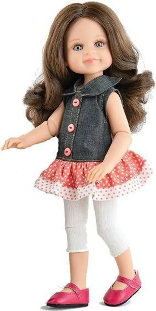 Poupée Salu Paola Reina 32cm idéale pour collection et jeu créatif