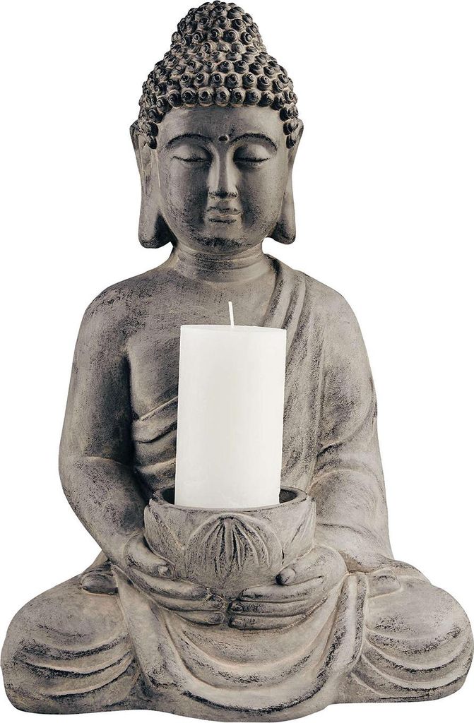 BUTLERS Kerzenhalter BUDDHA Produktbild 