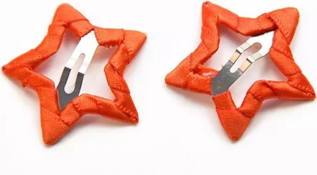 Stern Haarspangen Set in Orange – Stylische Haarnadeln für jeden Anlass KP19524