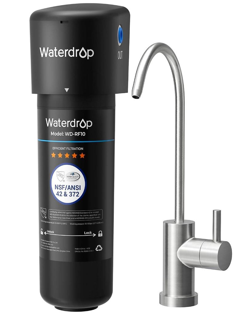 Sistema di filtrazione dell'acqua Waterdrop 10UB sotto il Immagine del prodotto 