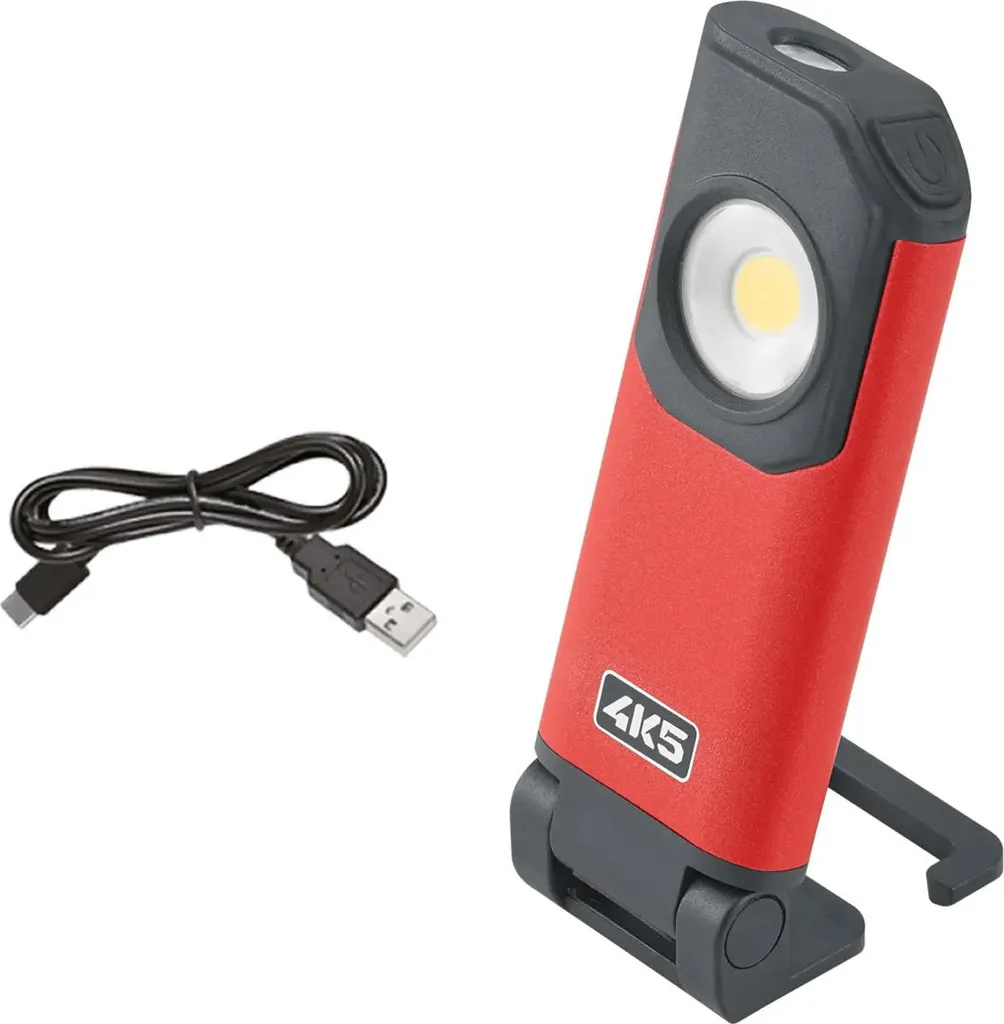 Lampe portative 4K5 Tools SL 350 LED avec éclairage de 100 à 350 lm