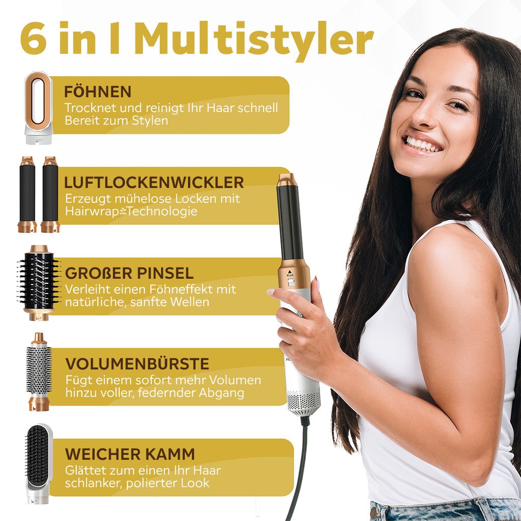 Fleau Beauty Lockenstab – PRO Edition – Multistyler – Produktbild 7