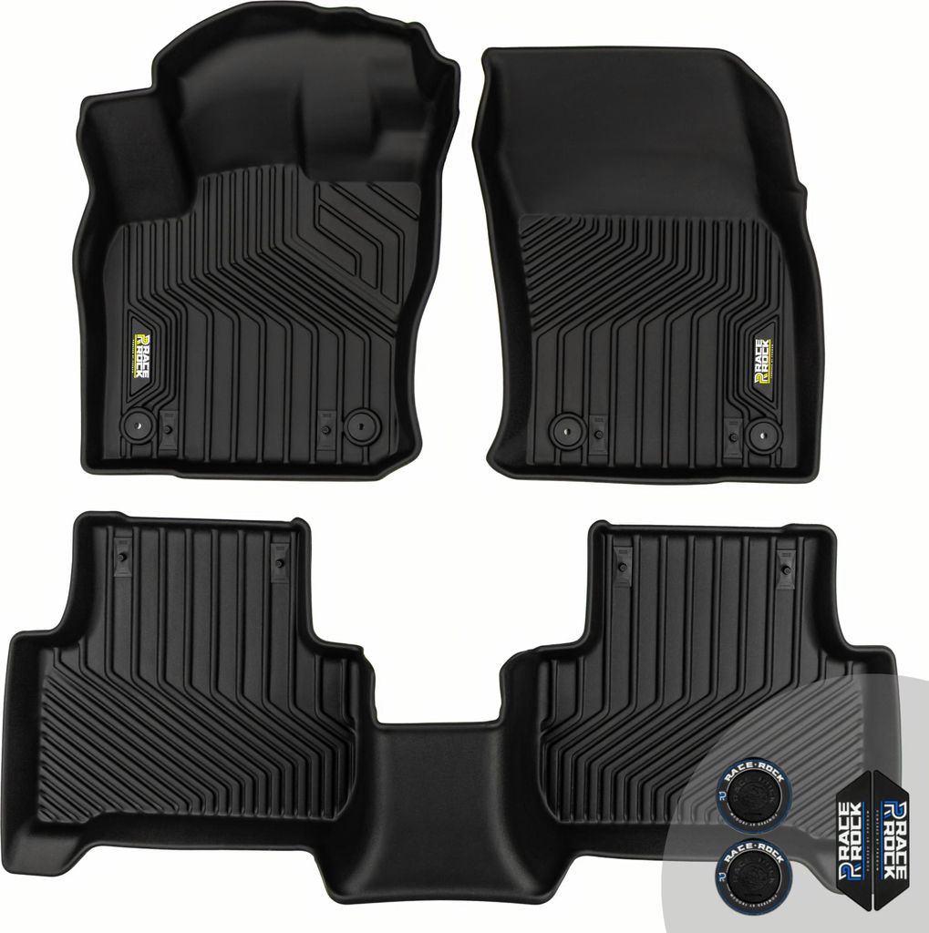 FROGUM Race Rock Autofussmatten 2in1 TPE + Velours für Volkswagen Tiguan II 2016-2024