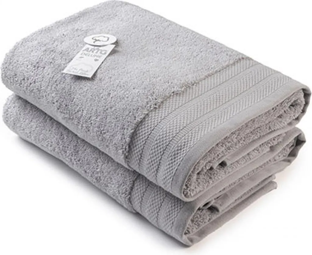 Asciugamano A&R AR604 Grigio Chiaro 70x140 | Cotone Deluxe 700 Grammi