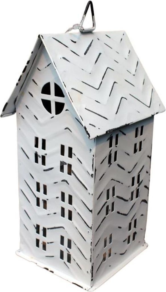 Haus Windlicht Shabby