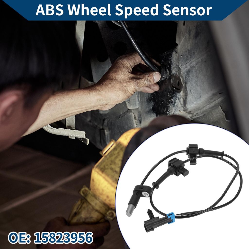 Kein.15823956 ABS Raddrehzahlsensor für Chevrolet Suburban 2500 2007-2013 Hinten Links Rechts ABS Sensor Antiblockiersystem Sensor 1 Stück