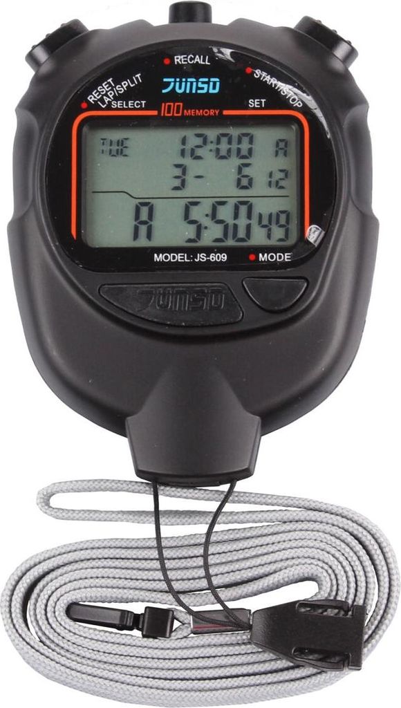 Stoper Junsd JS609D ze 100 międzyczasami w wariancie 3211 Zdjęcie produktu 