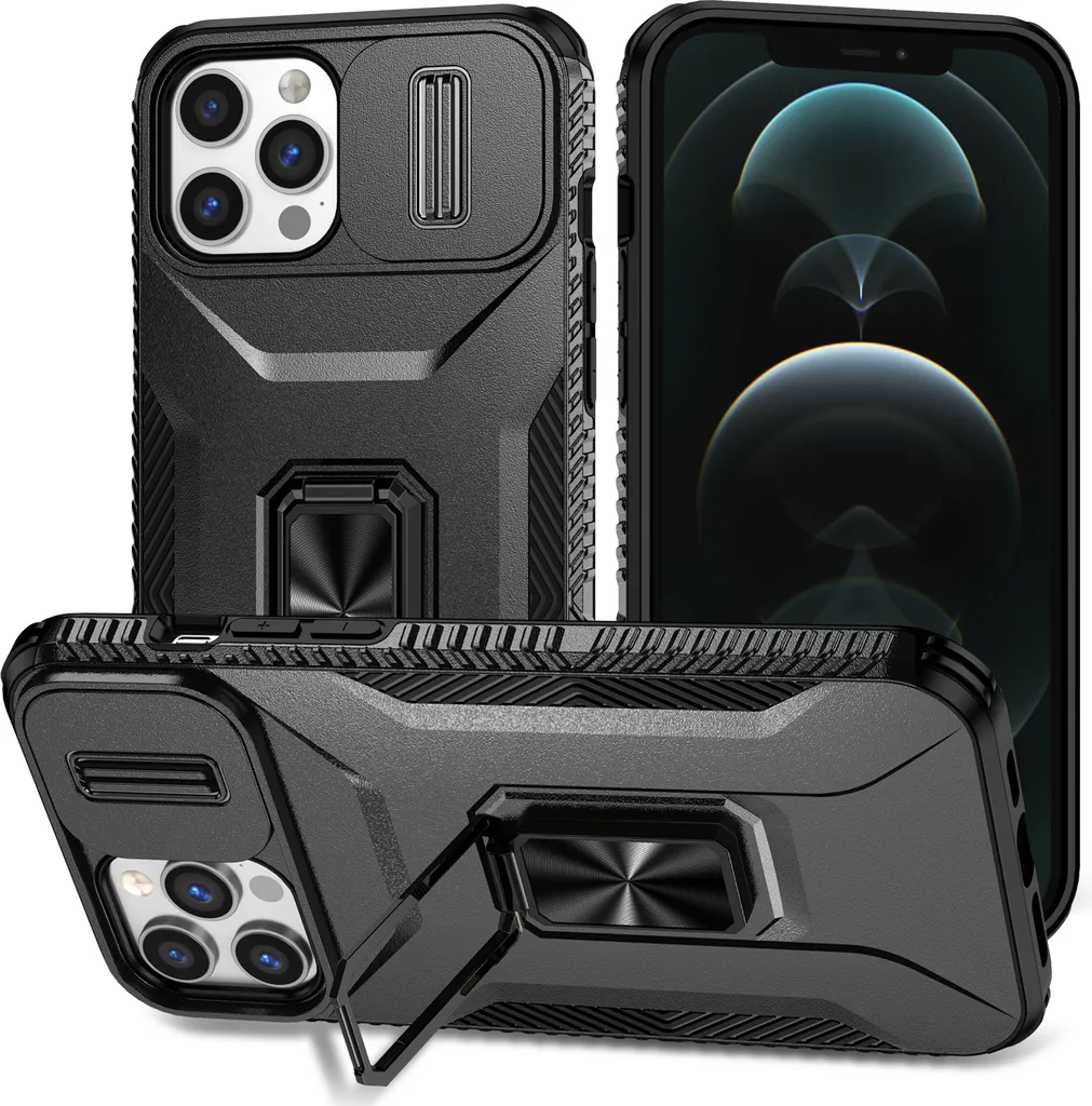 Emlivi Custodia per iPhone 11 Pro, in nylon, con cordino per cellulare