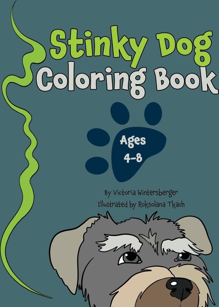 Stinky Dog Coloring Book