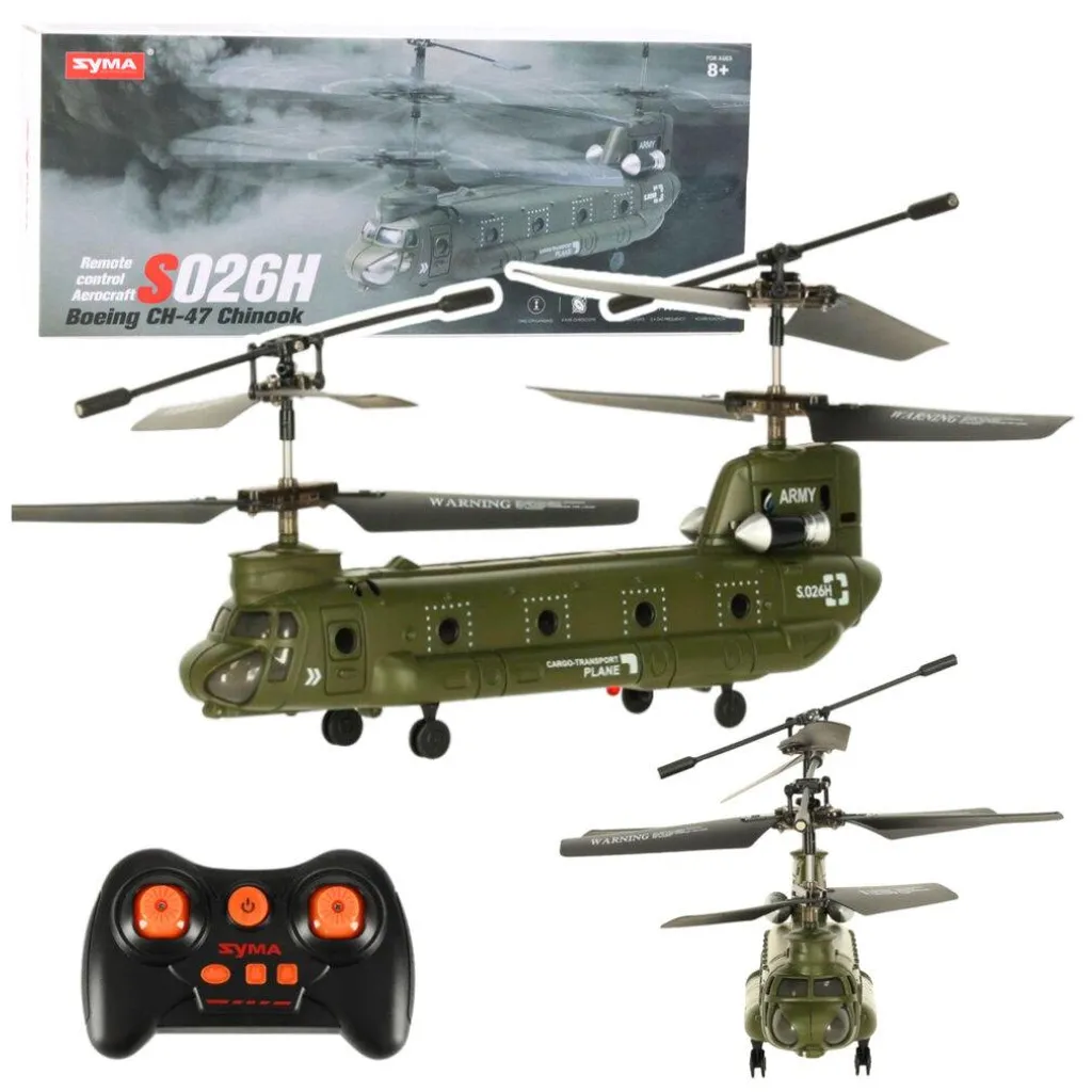 Manette pour hélicoptère Syma S026H-1 idéale pour le vol intérieur