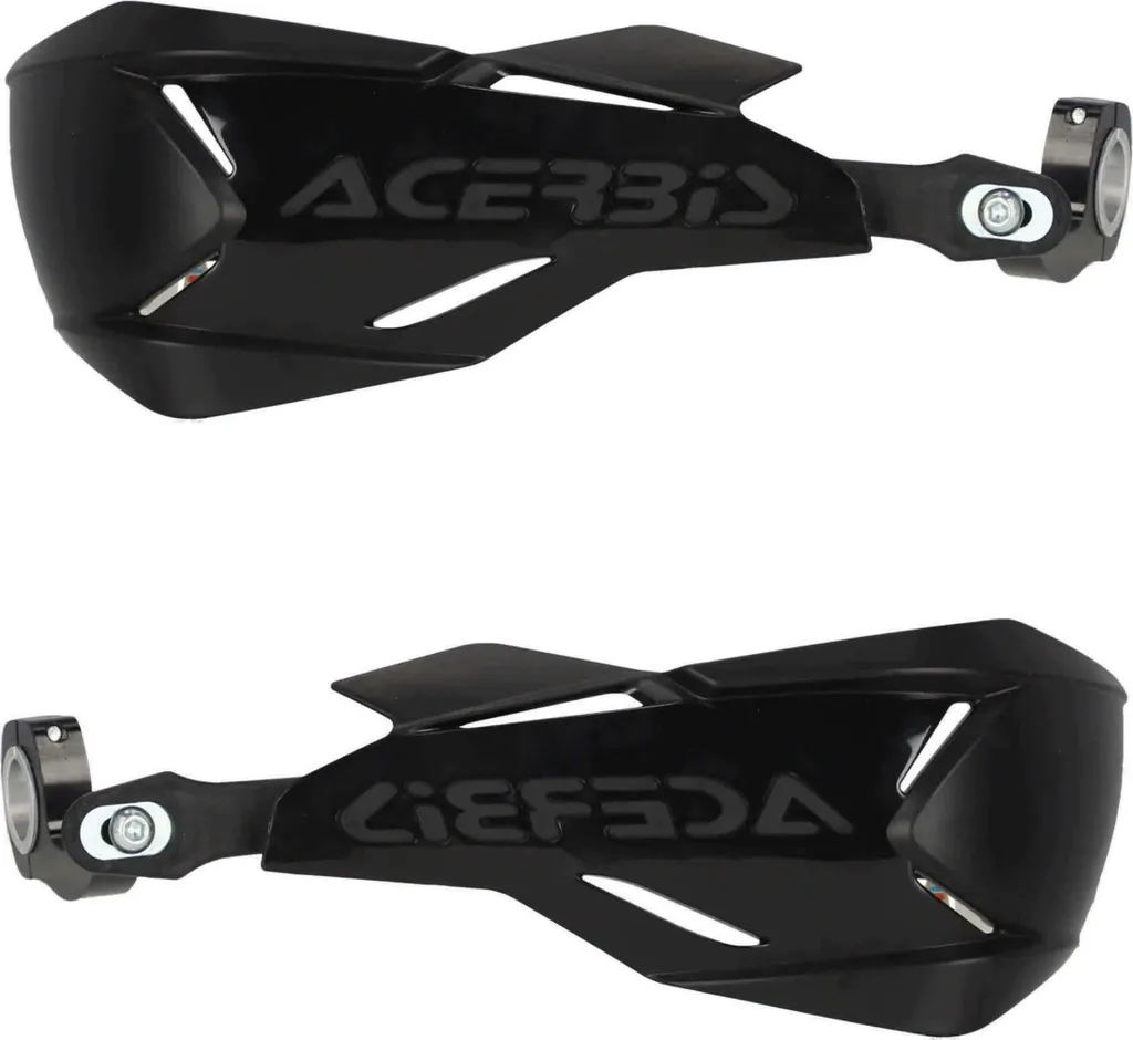 Paire de Protège-mains Fermés X-Factory Noirs Compatibles YAMAHA