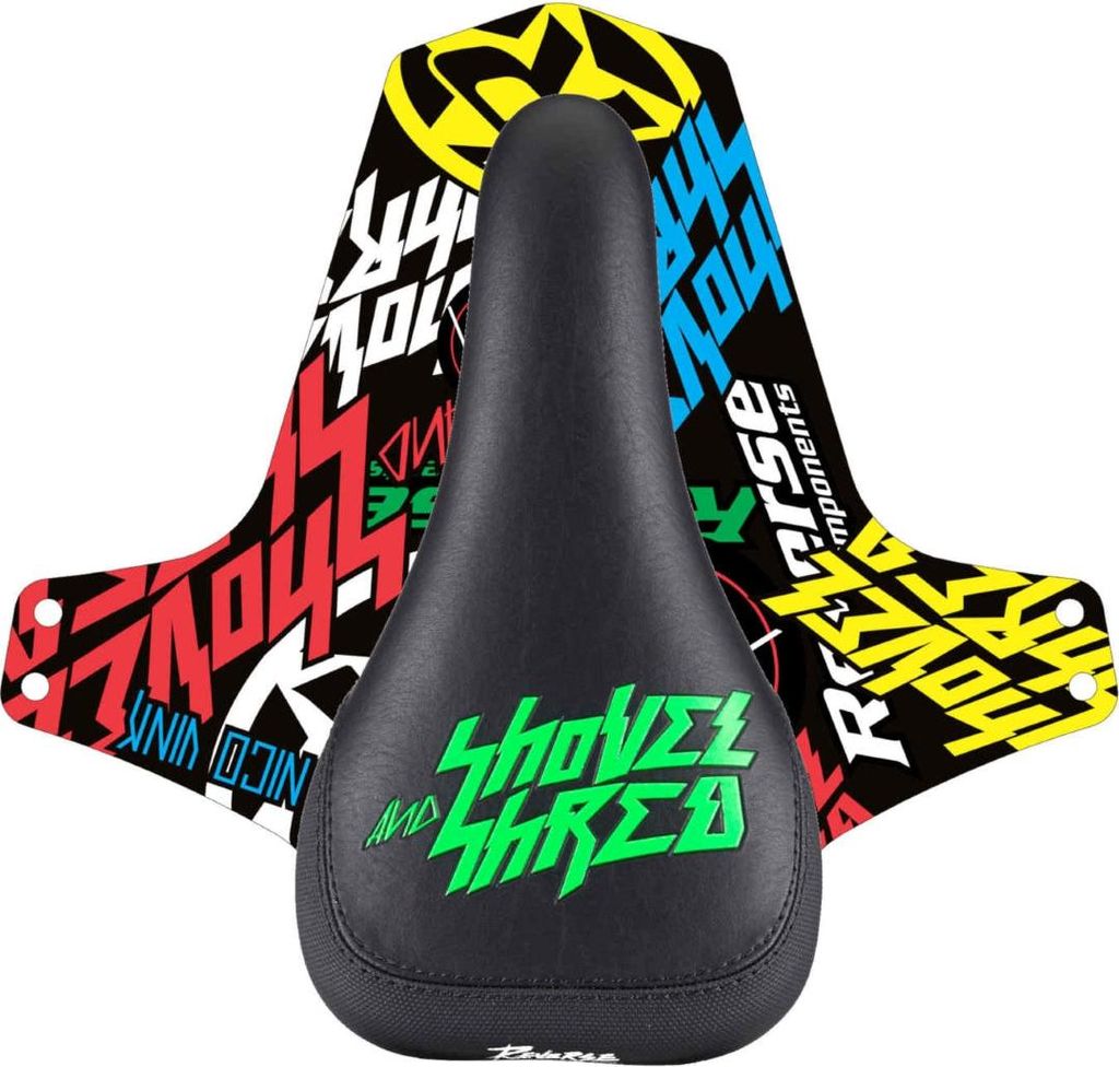 Sella Shovel & Shred - nero/verde neon Immagine del prodotto 