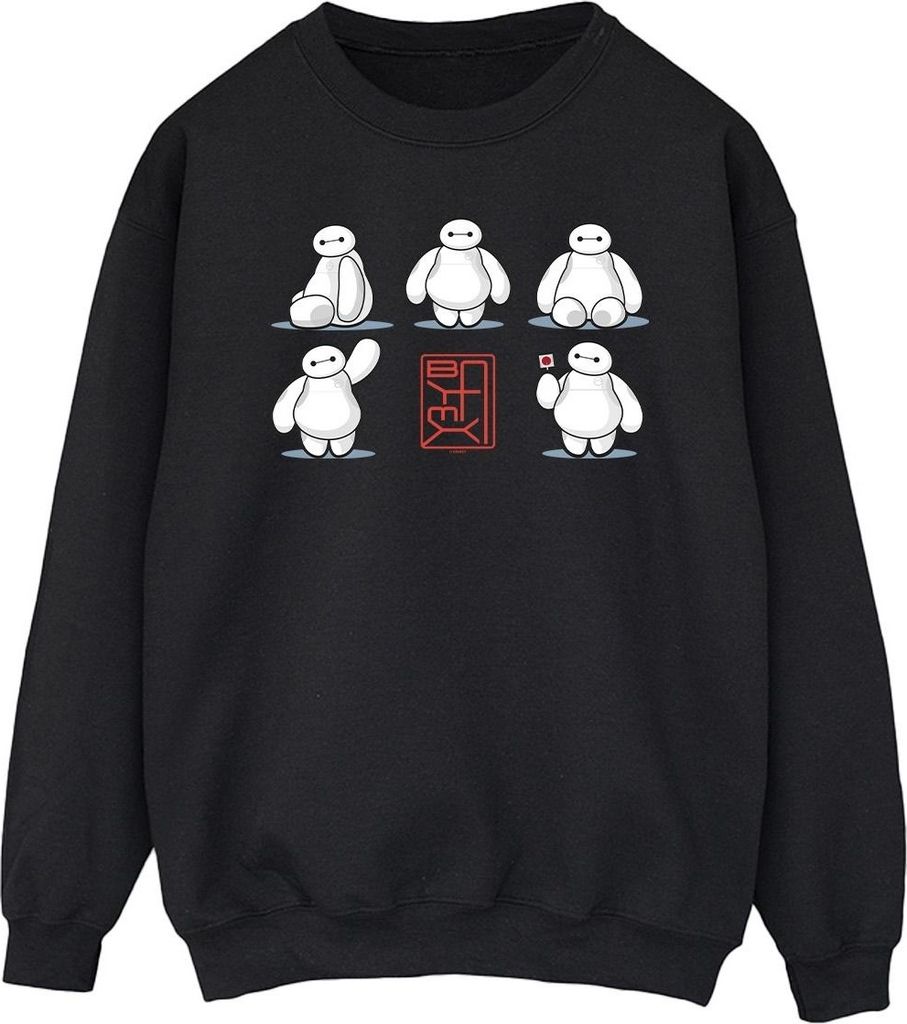Disney - "Big Hero 6" Sweatshirt für Herren BI15263 (XL) (Schwarz)