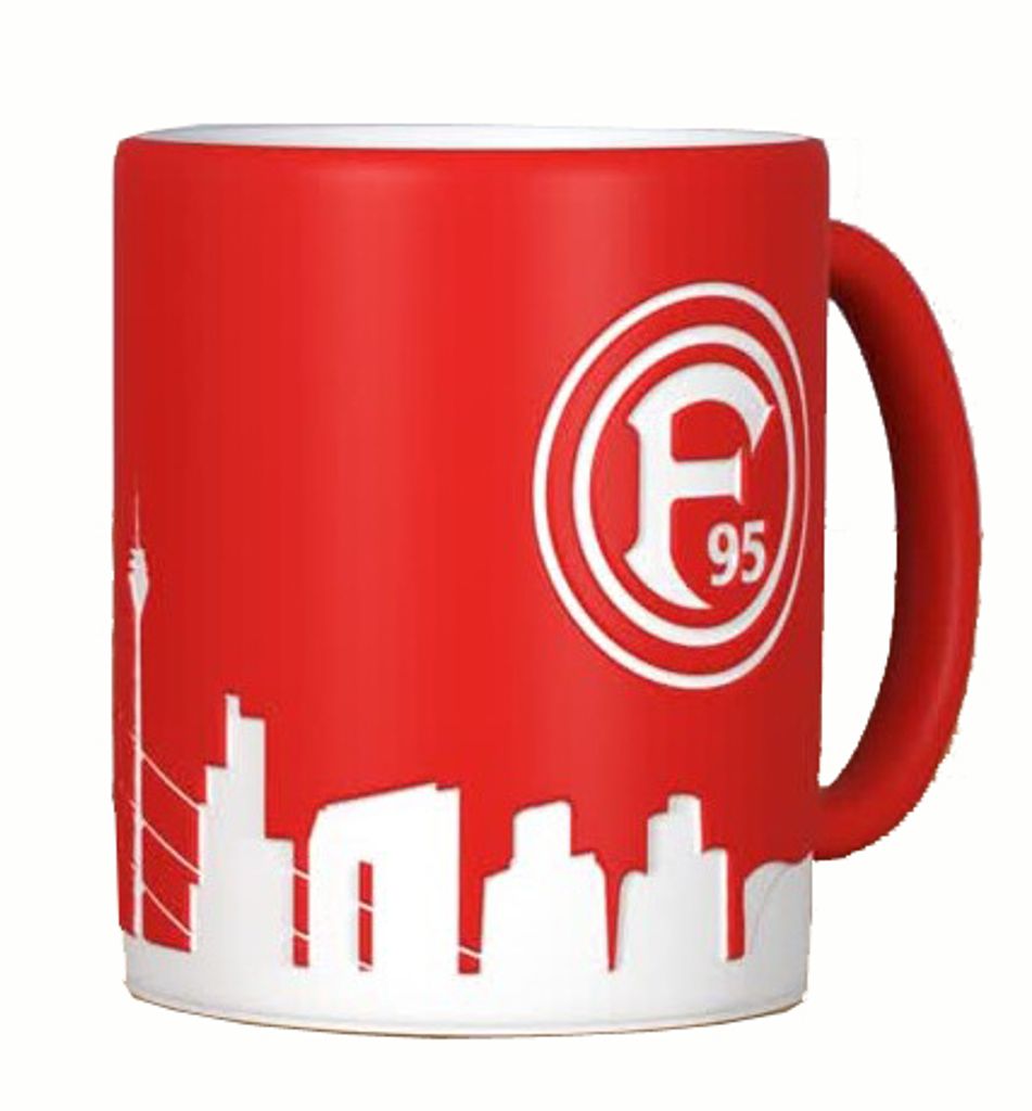 Bayer 04 Leverkusen Kaffeebecher "Skyline" Fanartikel Tasse Becher 