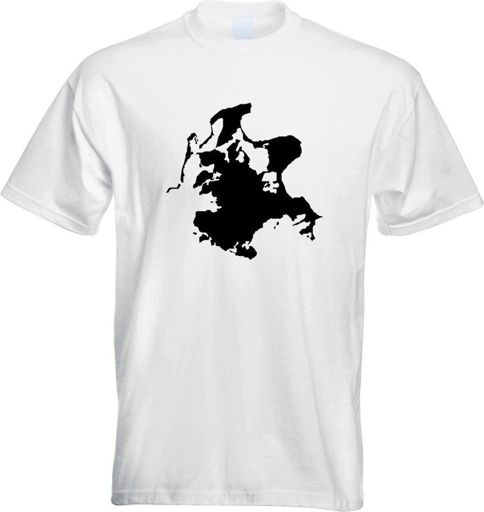 Kiwistar - T-Shirt - Weiss - Rügen - Deutschland - Insel Motiv Bedruckt Funshirt Design Print - mit Motiv Bedruckt - Funshirt Design - Sport - Fre...