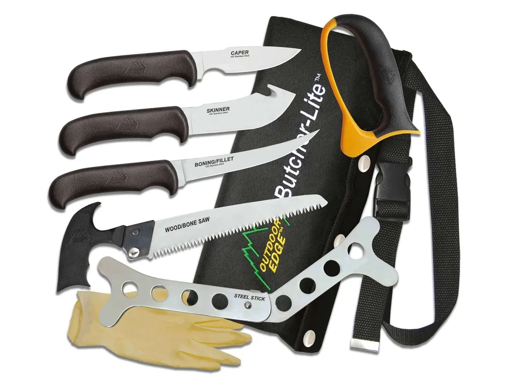 Couteau Butcher-Lite Outdoor Edge Idéal pour Dépecer et Désosser le Gibier