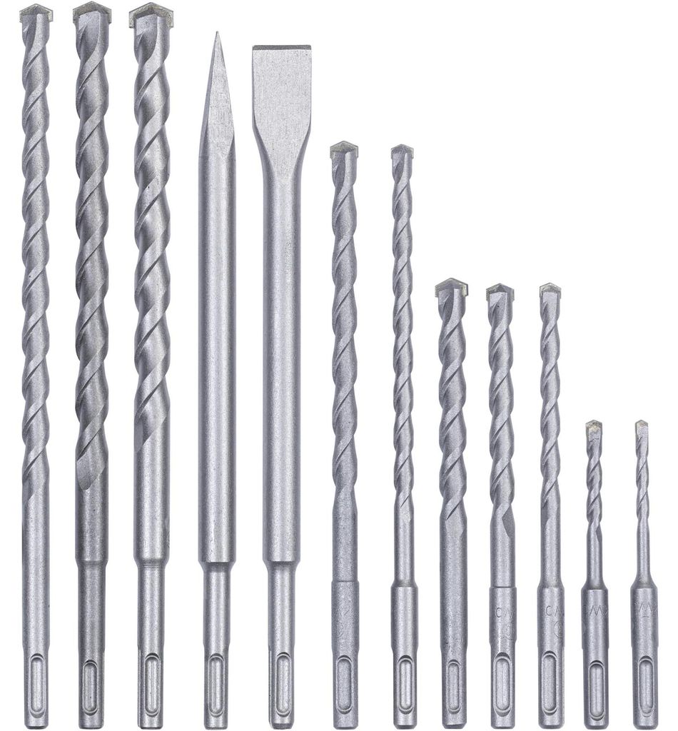 kwb by Einhell Bohrhammer-Zubehör SDS-Plus Bohr-Meissel-Set Produktbild 