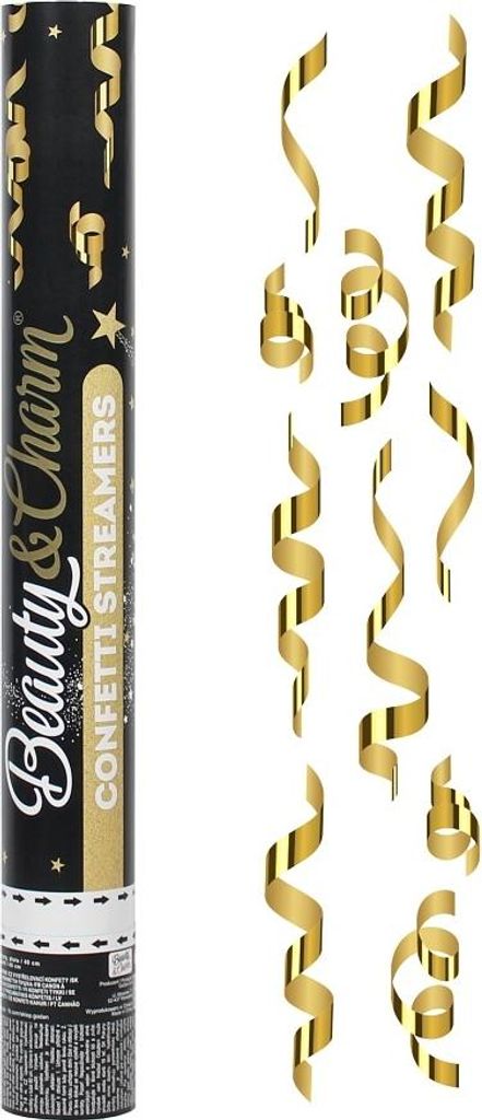 b&C coriandoli d'aria a serpentina, oro / 40 cm JC-KPSZ40 Immagine del prodotto 