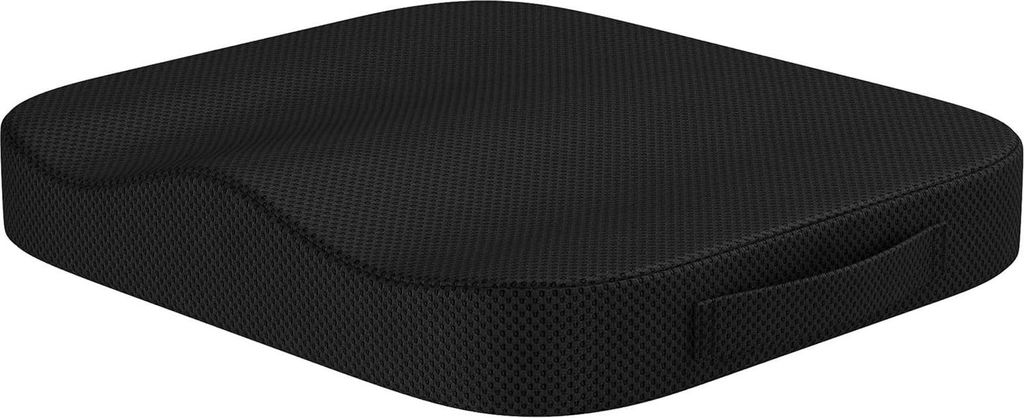 Sitzkissen orthopädisch - Ergonomisches Memory Foam Kissen für Bürostuhl, Auto, Rollstuhlkissen oder Sitzerhöhung für Erwachsene- Wellness Sch...