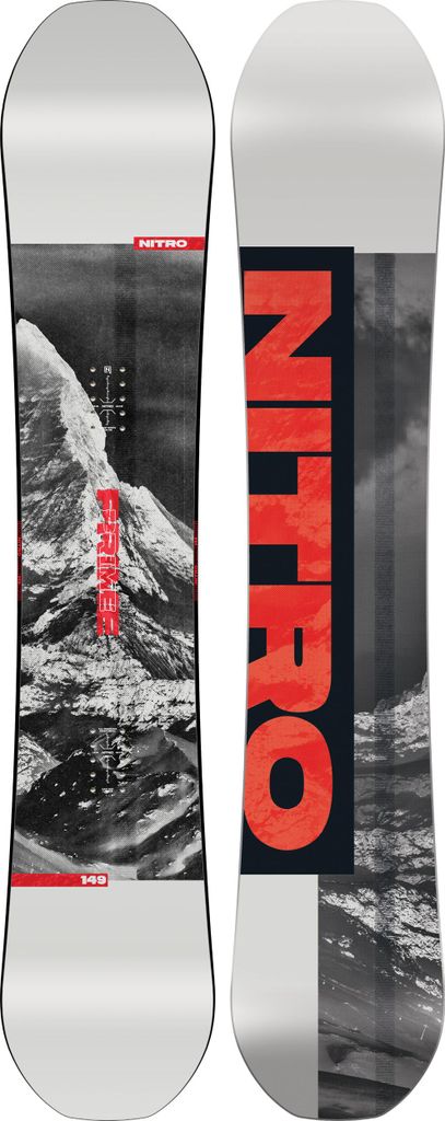 Nitro Prime Raw Snowboard Durchsichtig 155 Durchsichtig 155 Produktbild 