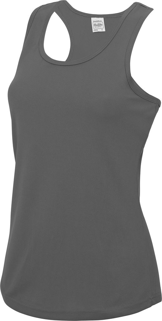 AWDis Just Cool Damen Sport Tank Top RW688 (XL) (Graphit)