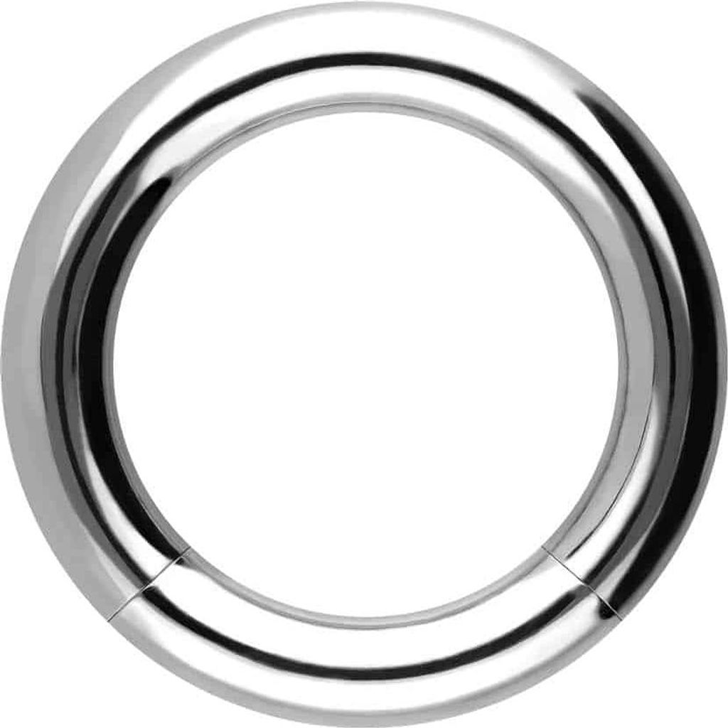 Intim-Piercing, Septum Piercing Chirurgenstahl Segmentring Silber Innendurchmesser: 16mm + Stabstärke: 4mm