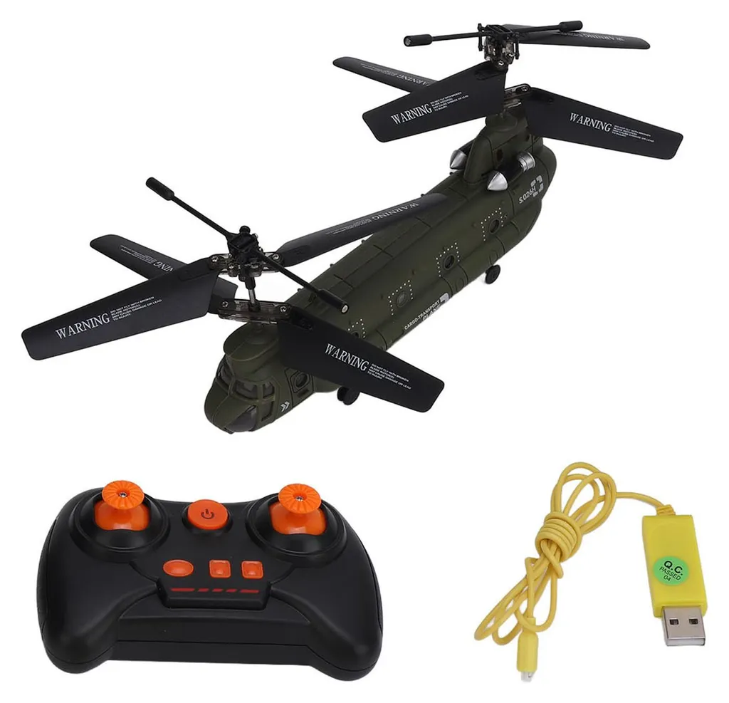 Hélicoptère télécommandé incassable avec stabilisation pour débutant