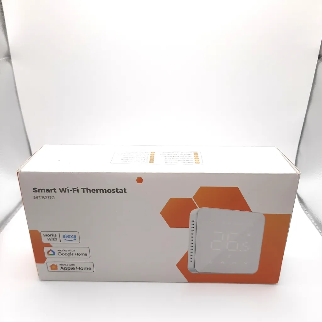 Thermostat intelligent HomeKit Alexa Google, modèle mural Refoss blanc - 2