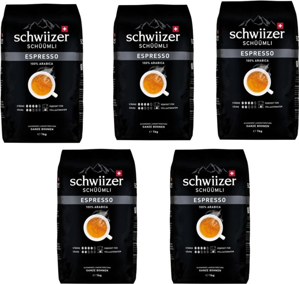 SCHWIIZER SCHÜÜMLI Bohnenkaffee Schwiizer Espresso Produktbild 