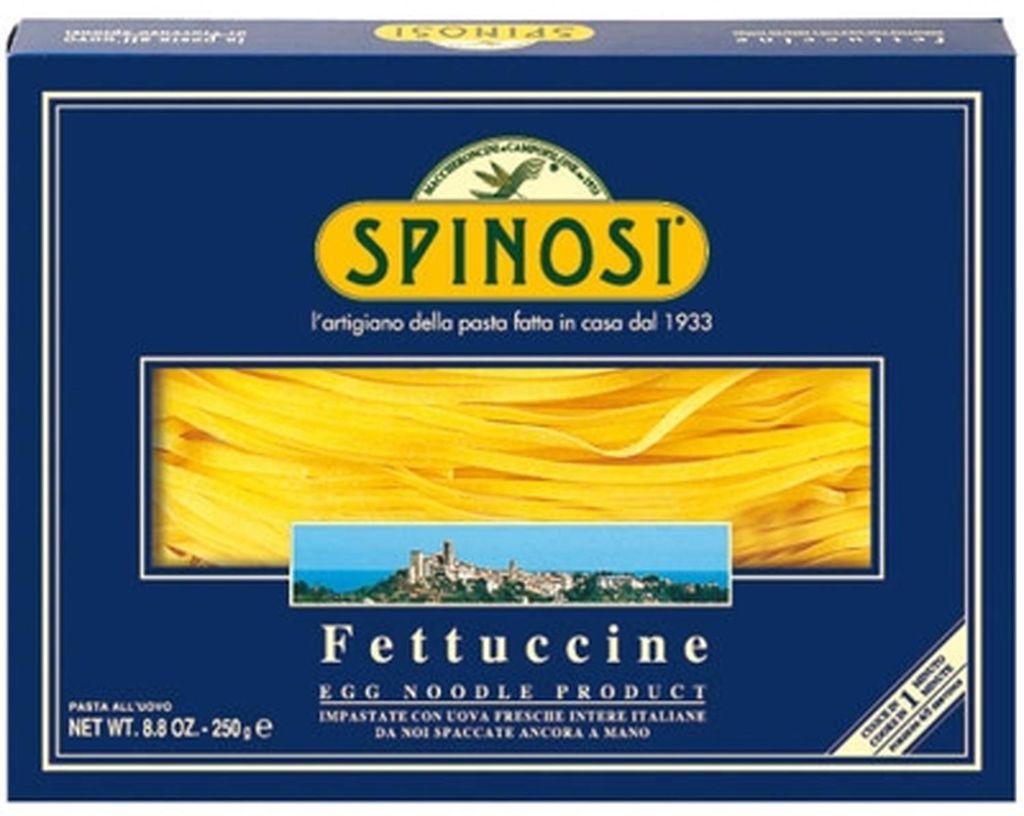 Eierbandnudeln Fettuccine 250 gr. - Spinosi Produktbild 