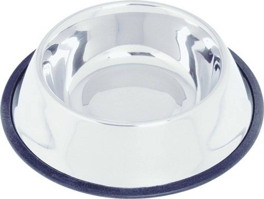 Hundenapf Karlie Inox Edelstahl rutschfest 1590 ml