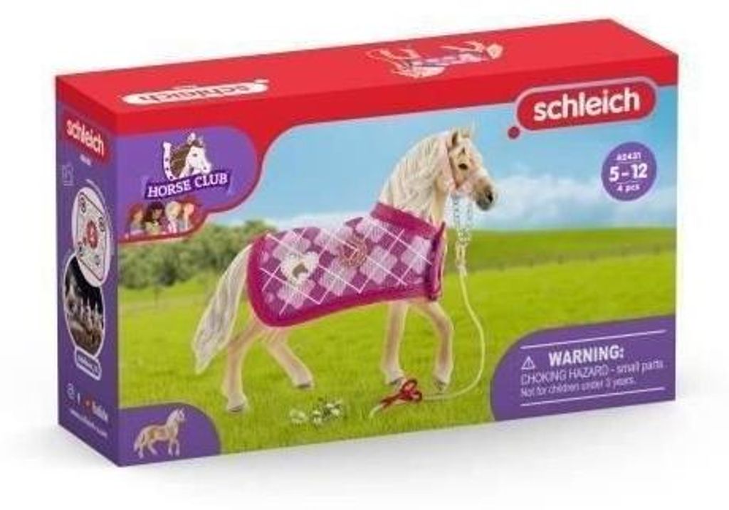 Figurine Pferd mit Accessoires, Schleich Horse Club Sofia, La création de mode, 42431, ab 5 Jahren