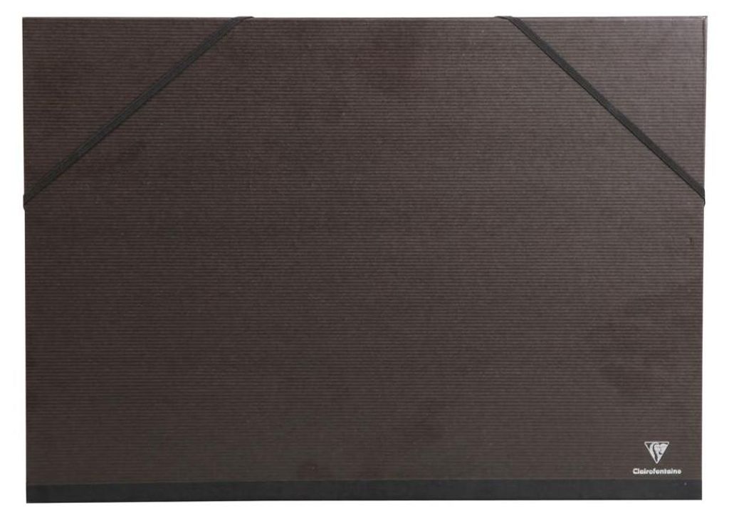 Clairefontaine Zeichenmappe Dessin Beaux Arts schwarz 24x32 cm