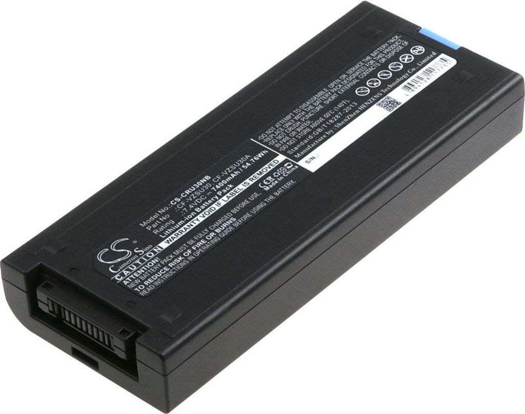 TECHTEK Laptop Akkus Kompatibel mit [Panasonic] Toughbook CF-18, Toughbook CF-18D, Toughbook CF-18F, Toughbook CF18 Ersetzt CF-VZSU30, für CF-VZSU30