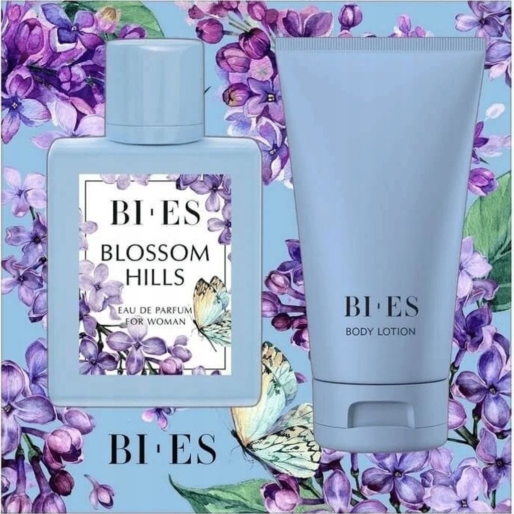 Bi-es Blossom Hills Eau de Toilette 90 ml + Gel douche 150 Image du produit 