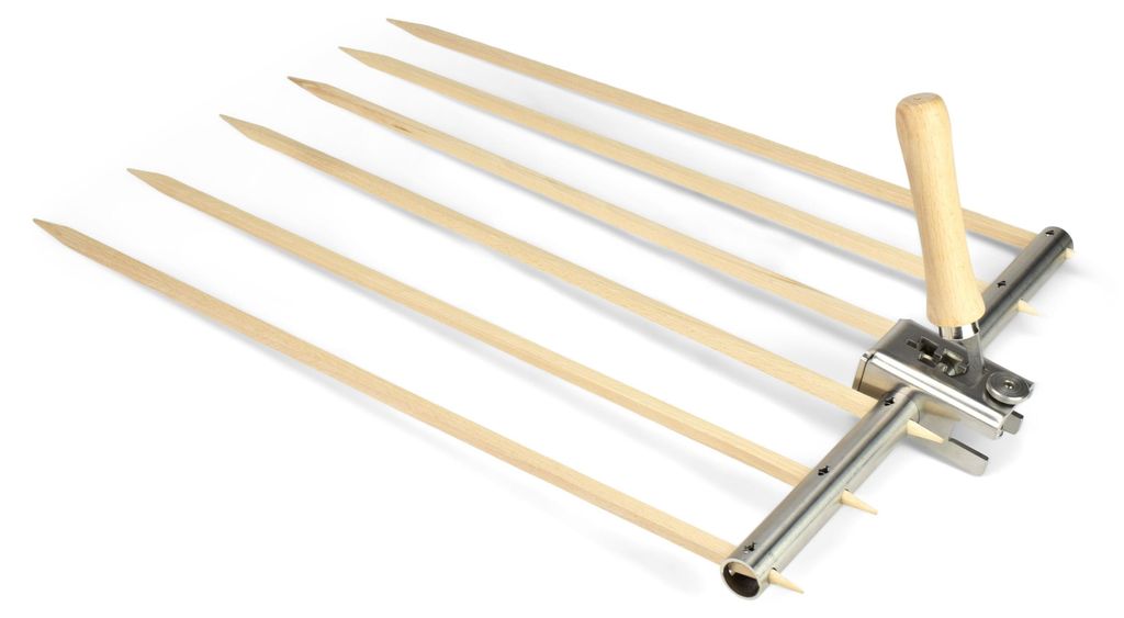 Steckelfischhalter | Asado Grill| mit innovativer Produktbild 