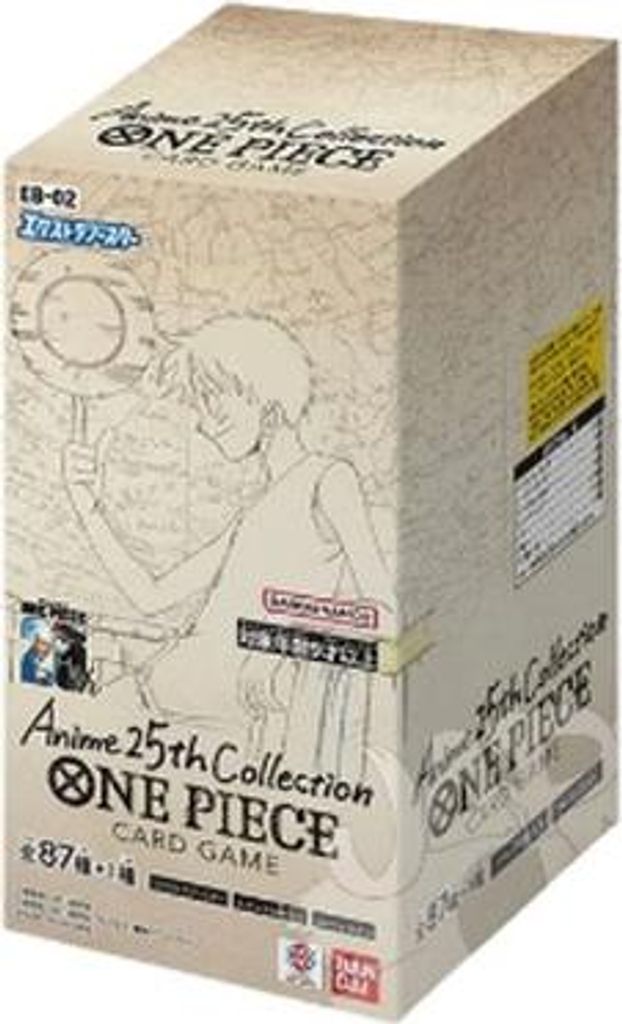 One Piece Anime 25th Collection Booster Box Japanese